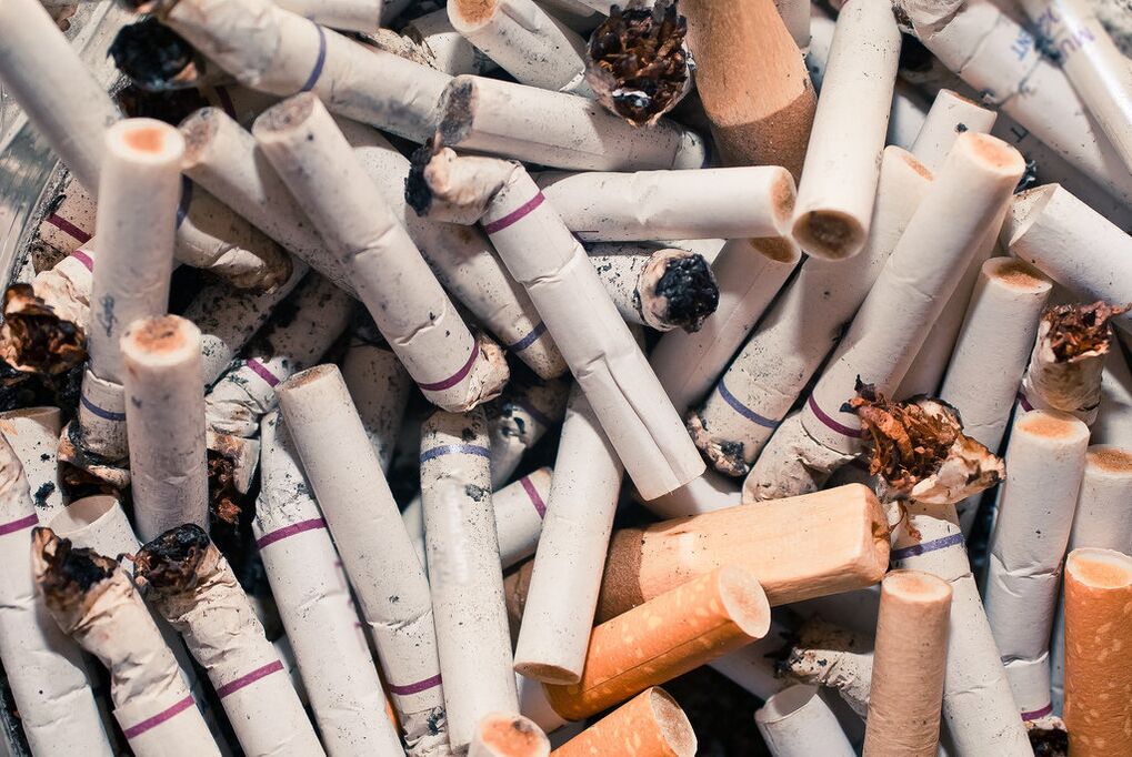 Rexeitamento dos cigarros